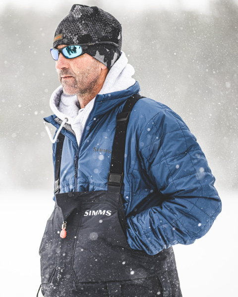 Куртка Simms Fall Run Collared Jacket (Мужской; L; Dark Stone)